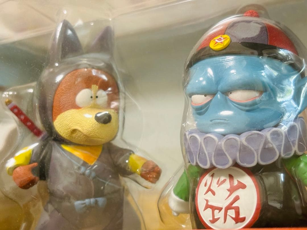 ドラゴンボール　悟空　兎人参化　ブルマ　ピラシュウ　フィギュア