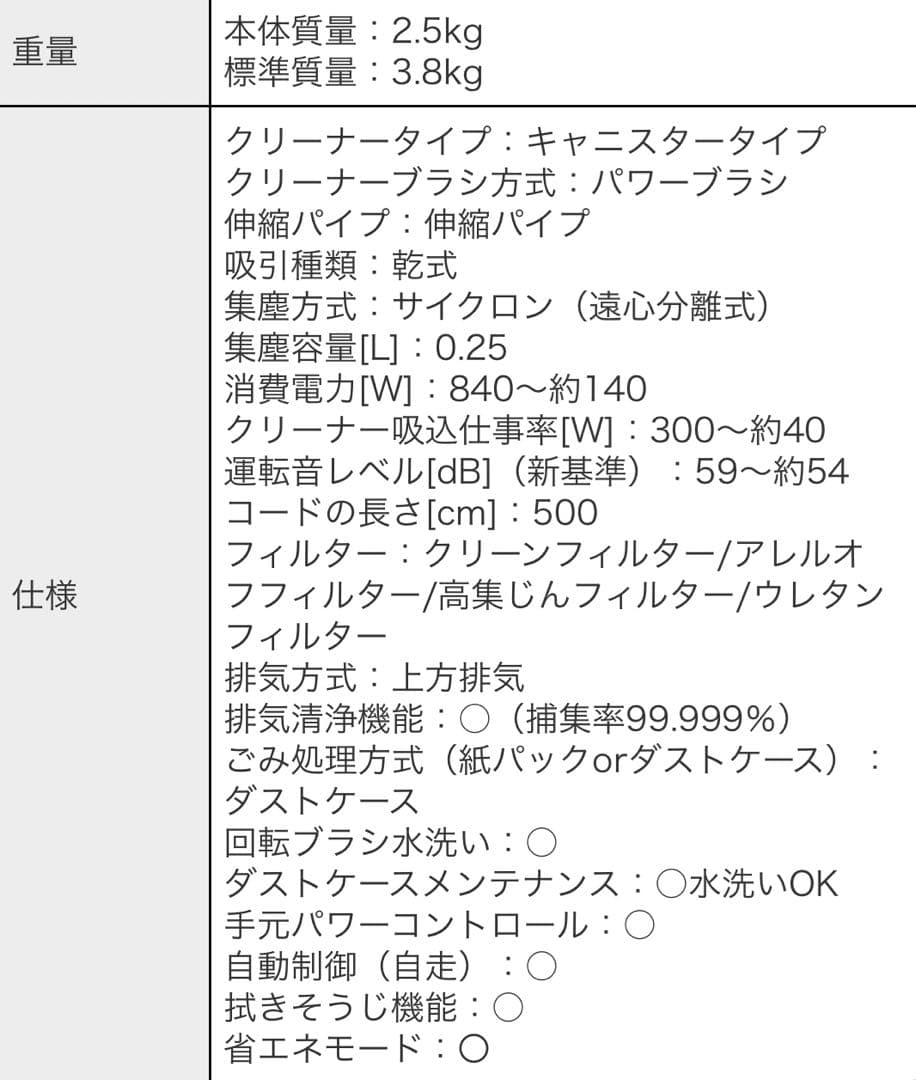 日立 クリーナー CV-SP900L  サイクロン式 パワかる ライトラベンダー