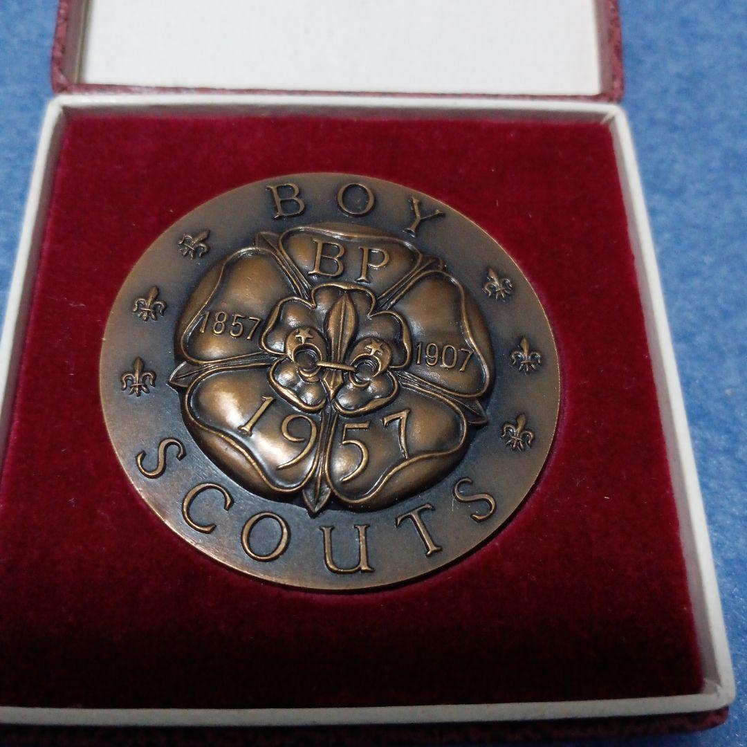 希少メダル　BP生誕100周年 ボーイスカウト 1957年 メダル