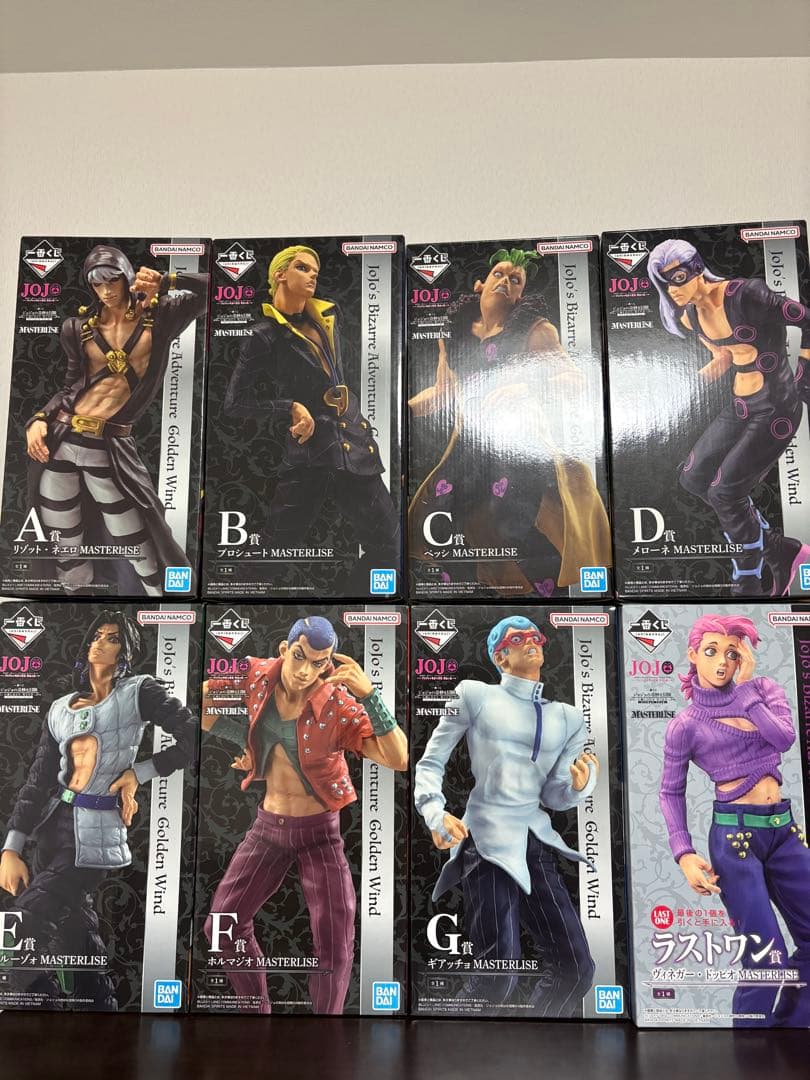 一番くじ ジョジョの奇妙な冒険 GOLDEN WIND HITMANTEAM