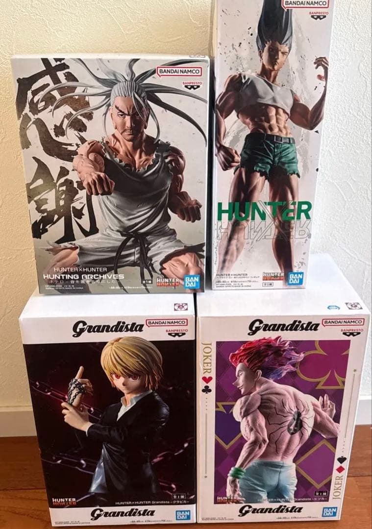ハンター×ハンター フィギュア 4体セット
