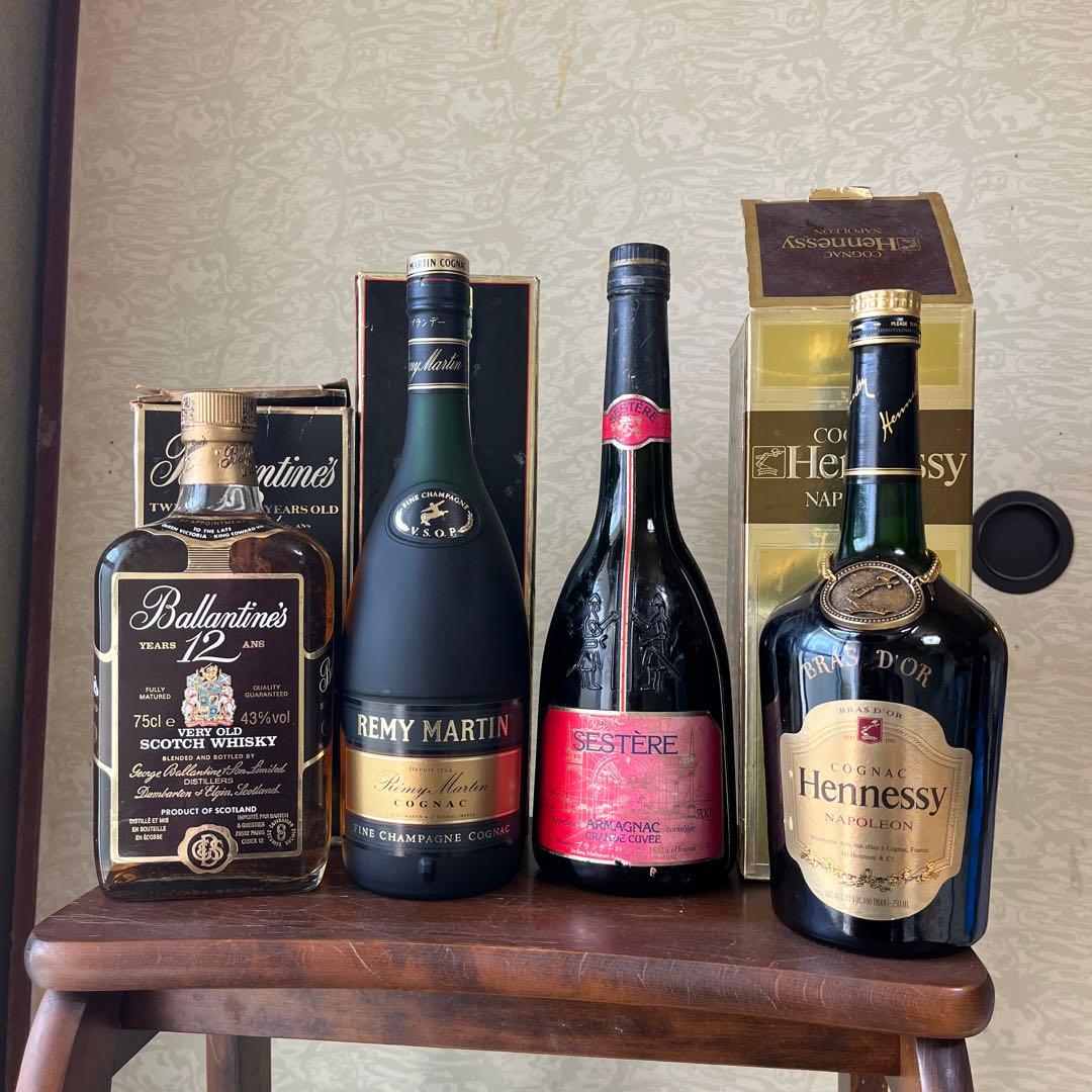 ブランデー、ウイスキーセット