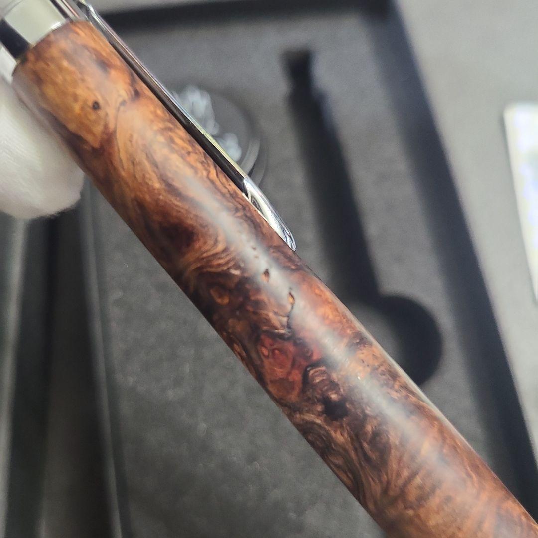 こぶた工房　サイアミーズローズウッド極上杢　シャープペンシル0.5ミリ　美品