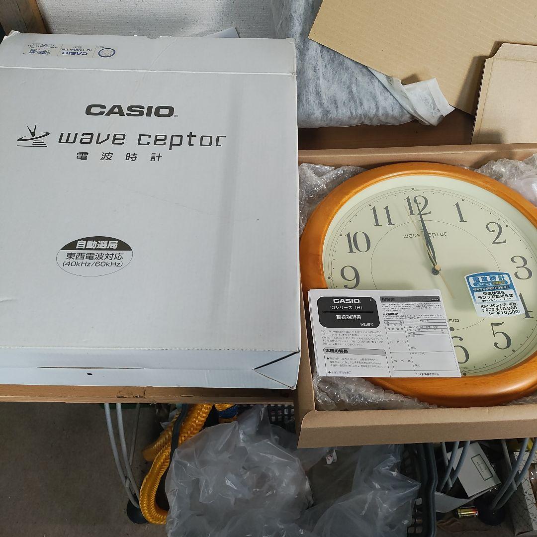 CASIO wave ceptor 電波時計 30cm