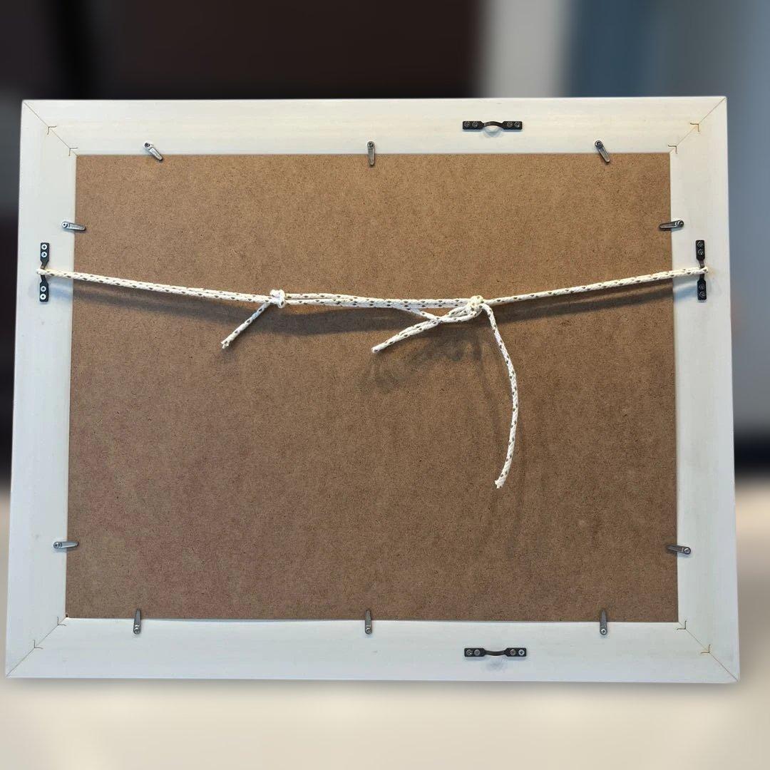 抽象画 花のデザイン