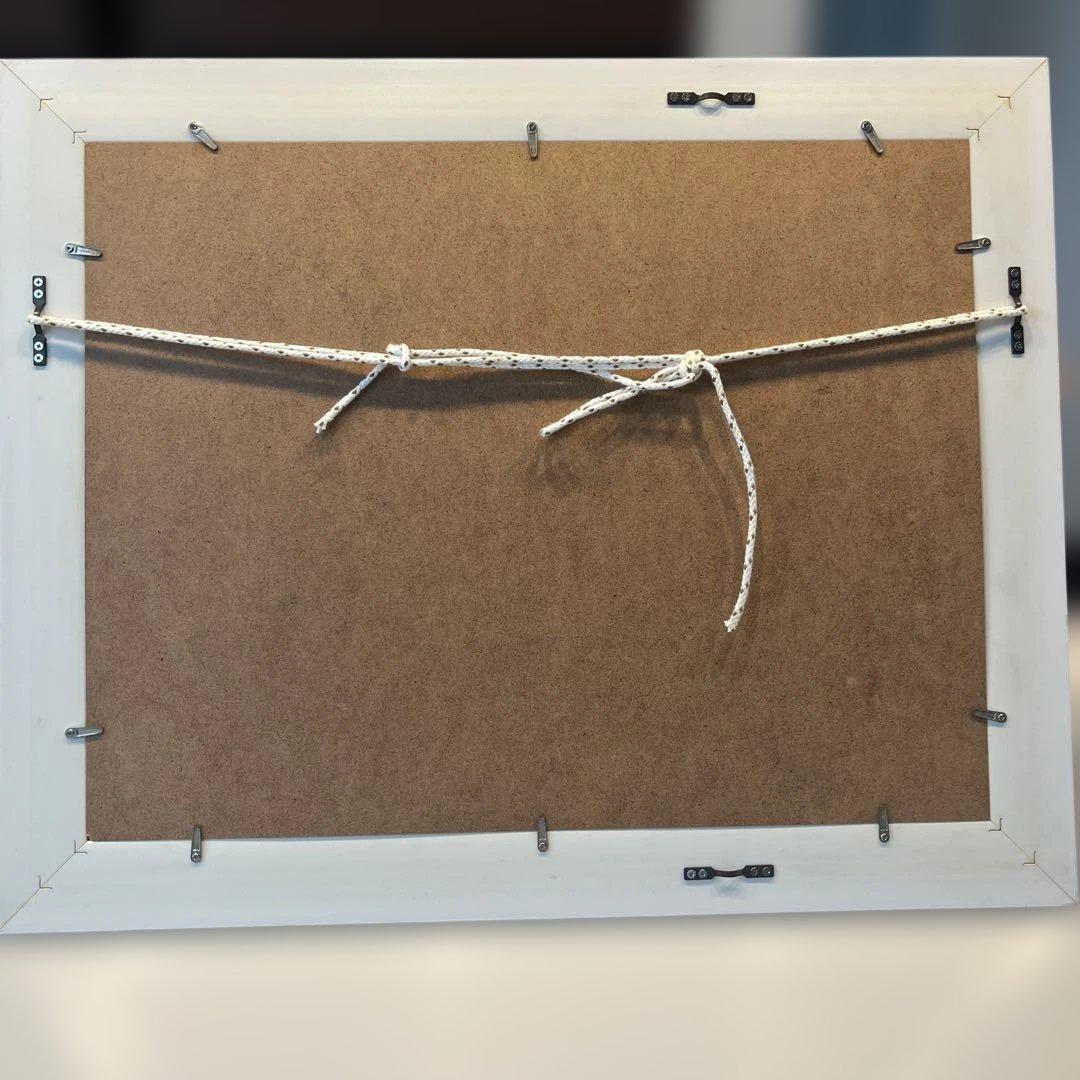 抽象画 花のデザイン