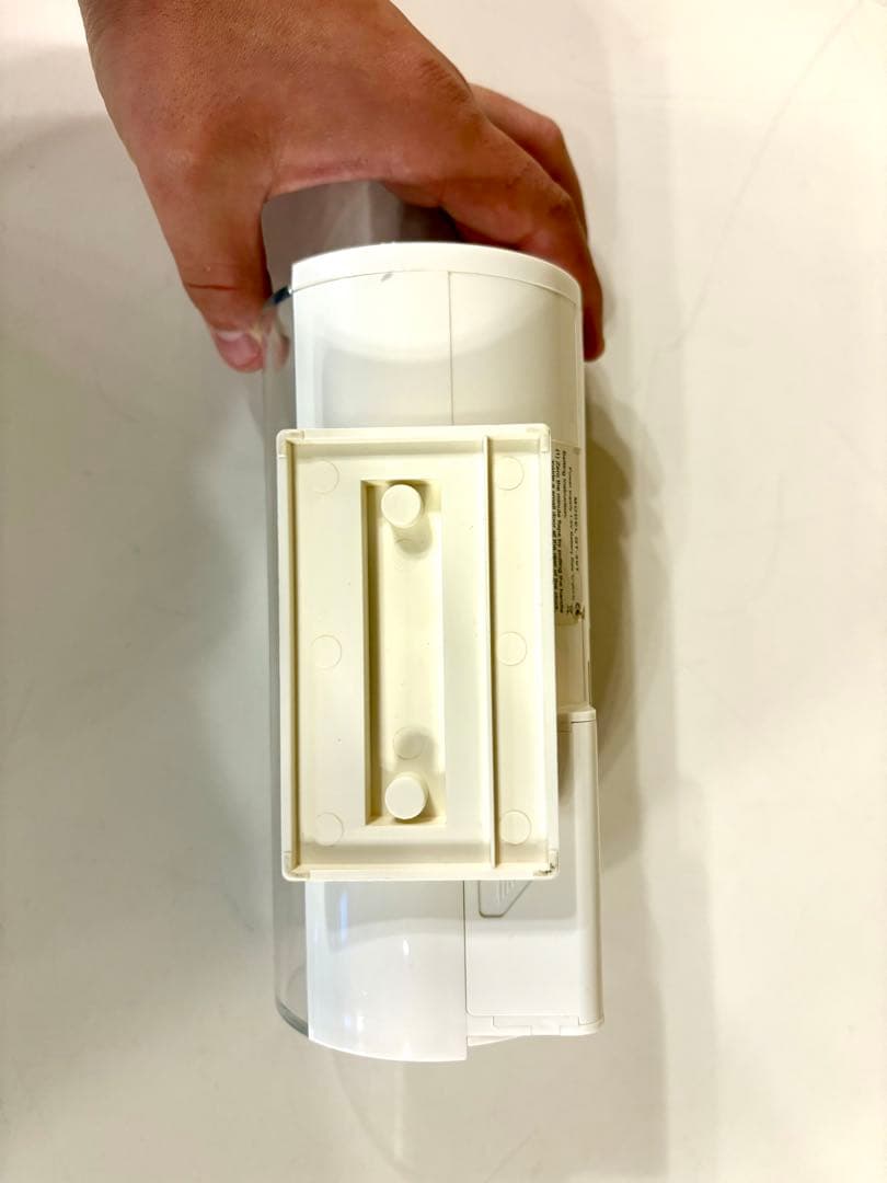 ★動作品★TWEMCO トゥエンコ パタパタ時計QT-30T ホワイト