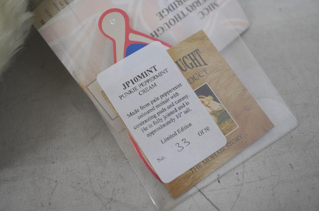 【M2512-13】メリーソート テディベア 33/50 パンキー ミント