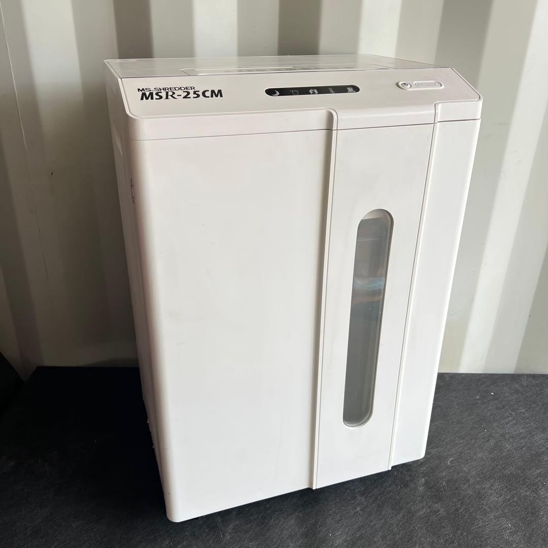A40良品✨　明光商会 MSシュレッダー MSR-25CM