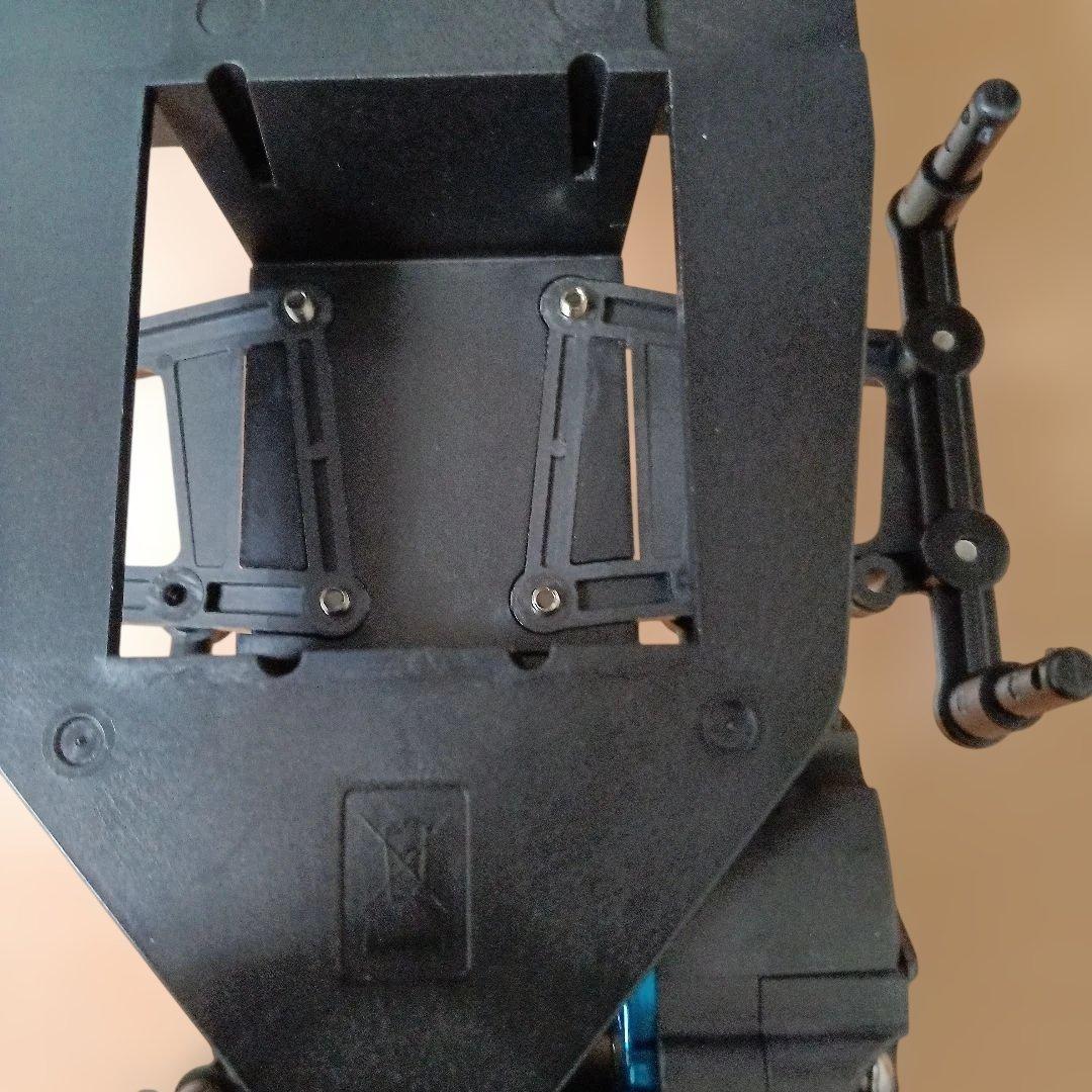 電動ラジコンカー シャーシ ブラック