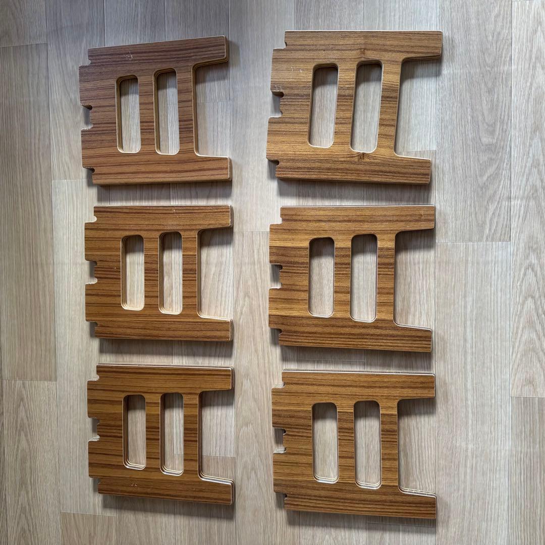 CAMPACT リバーシブルヘキサテーブル　センターテーブル付き