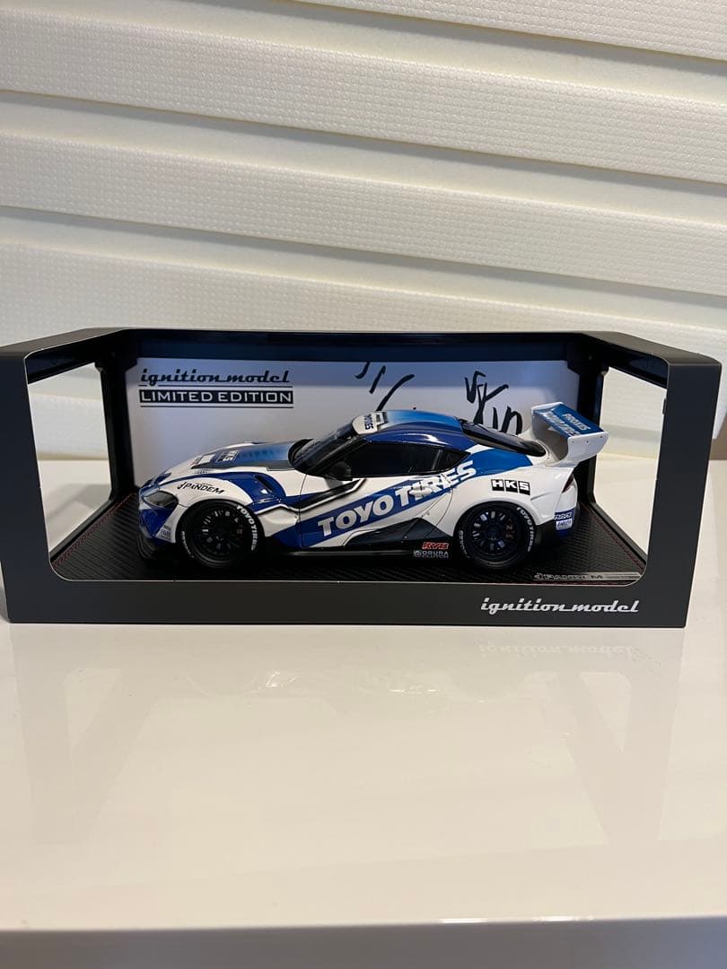 イグニッションモデル スープラ TOYO TIRES 限定版1/18