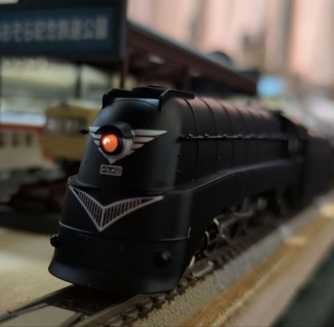 鉄道模型 満州鉄道 パシナ12 燈火管制改造 あじあ号 8両セット