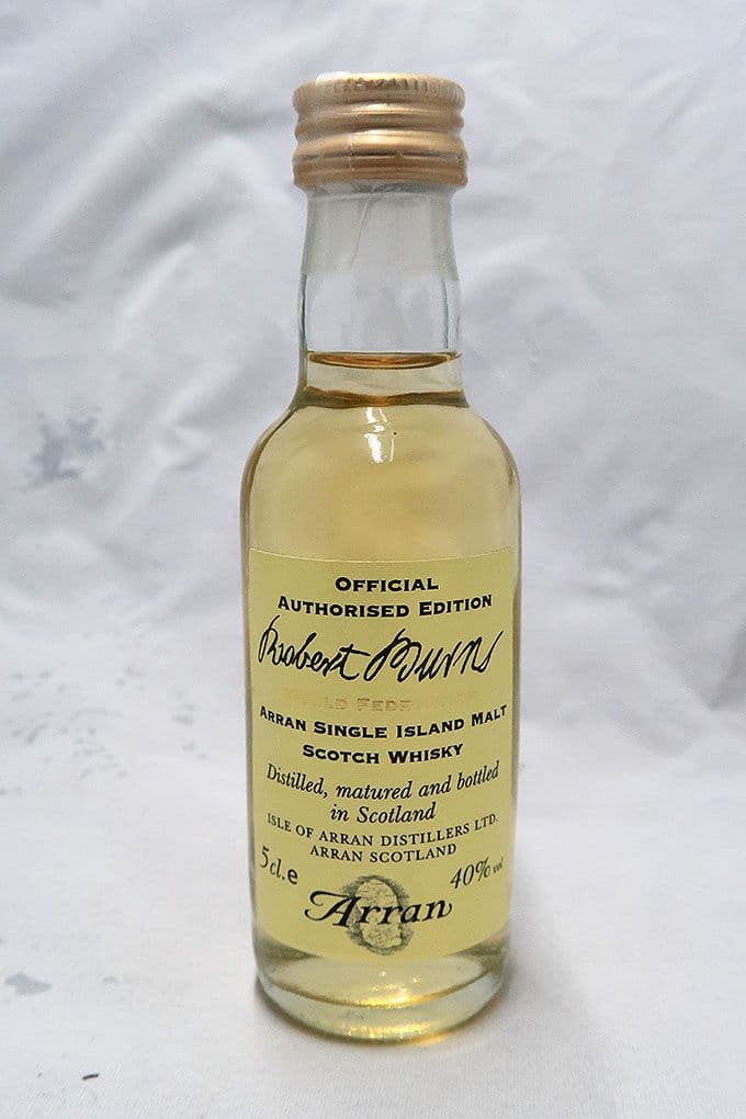 アラン ロバート・バーンズ オーソライズドエディション ミニチュアボトル