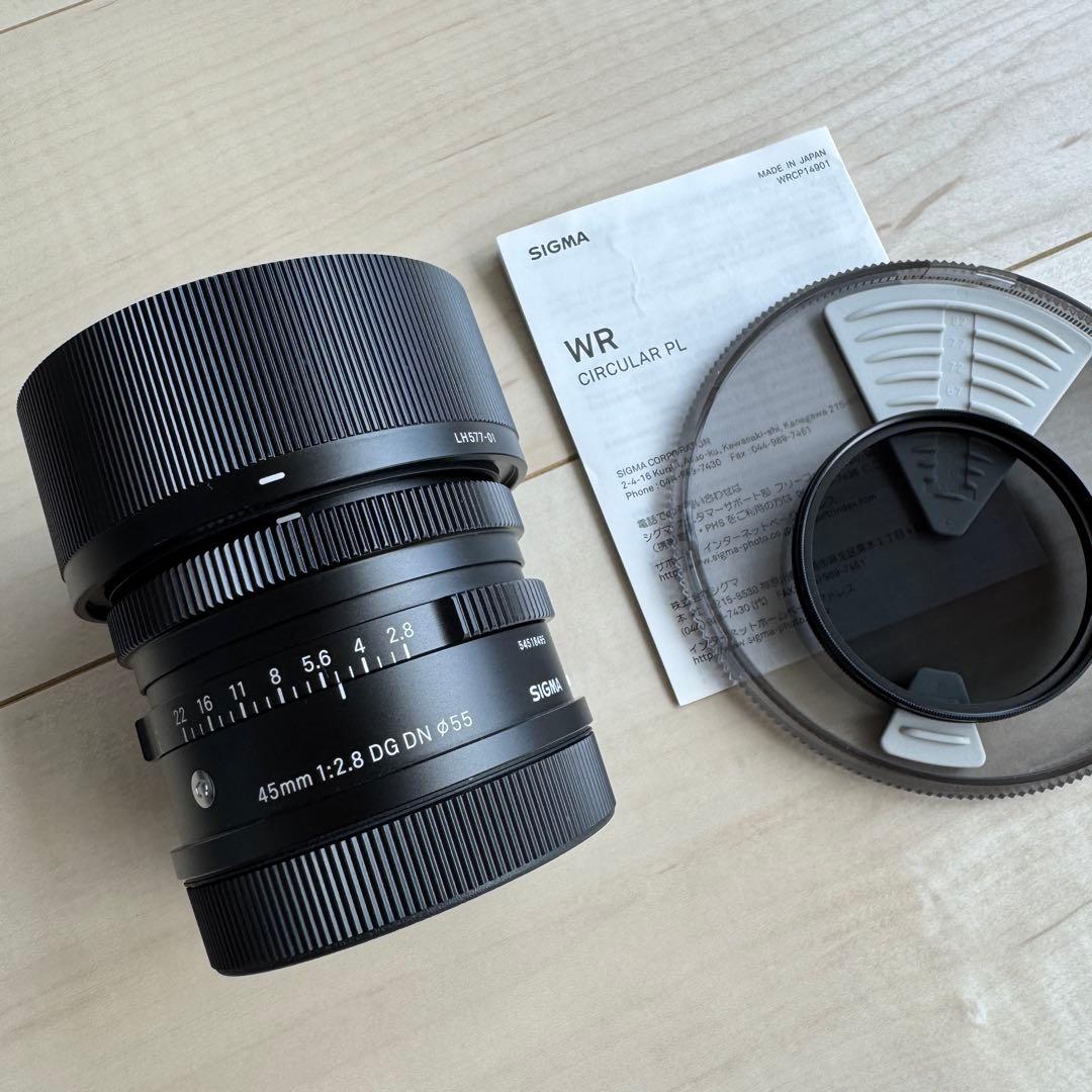 レンズ(単焦点) SIGMA 45mm F2.8 DG DN Contemporary
