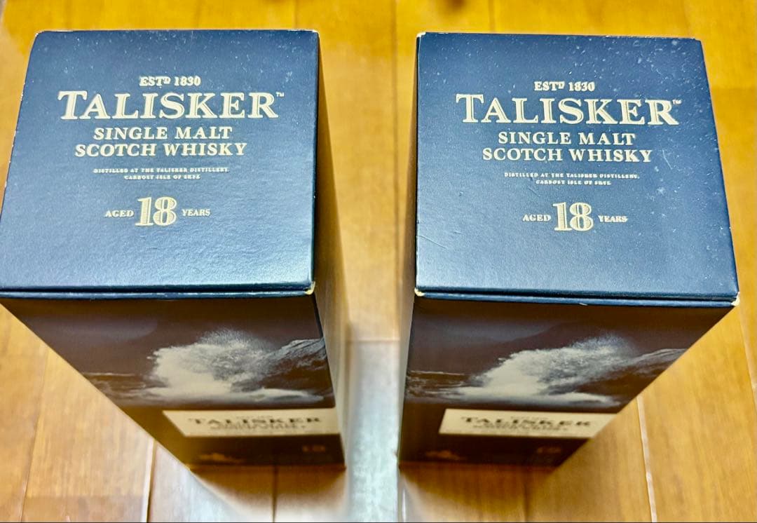 TALISKER 18年 2本セット シングルモルトスコッチウイスキー