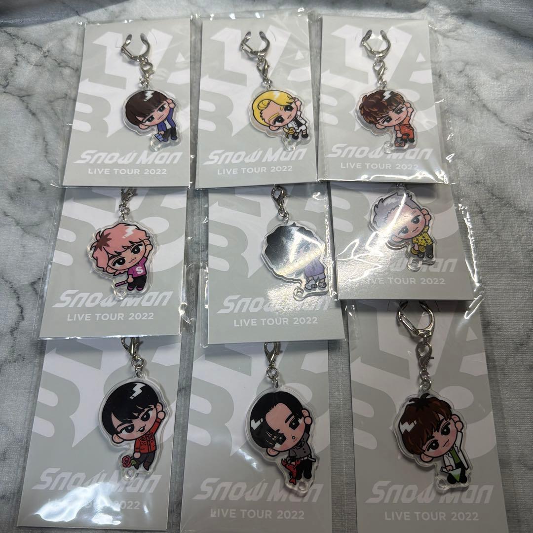 Man すのチル アクリルキーホルダー 9個