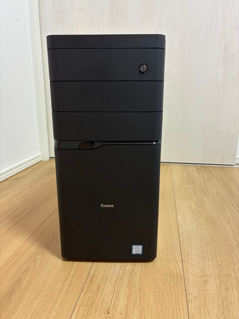 ねこのっぴ　iiyama デスクトップPC ブラック