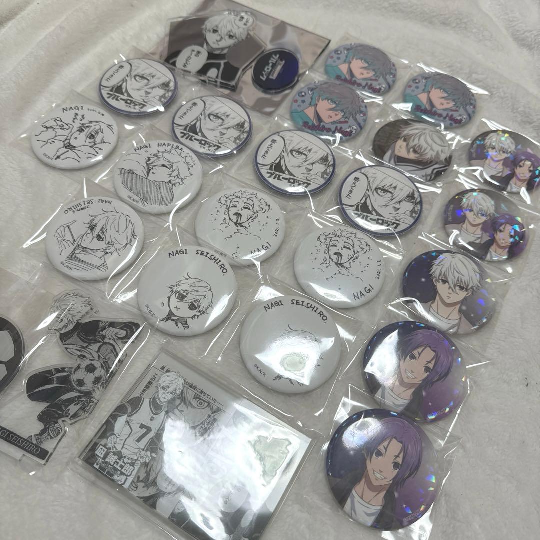 ブルーロック 缶バッジ アクリルスタンド まとめ売り 凪誠士郎