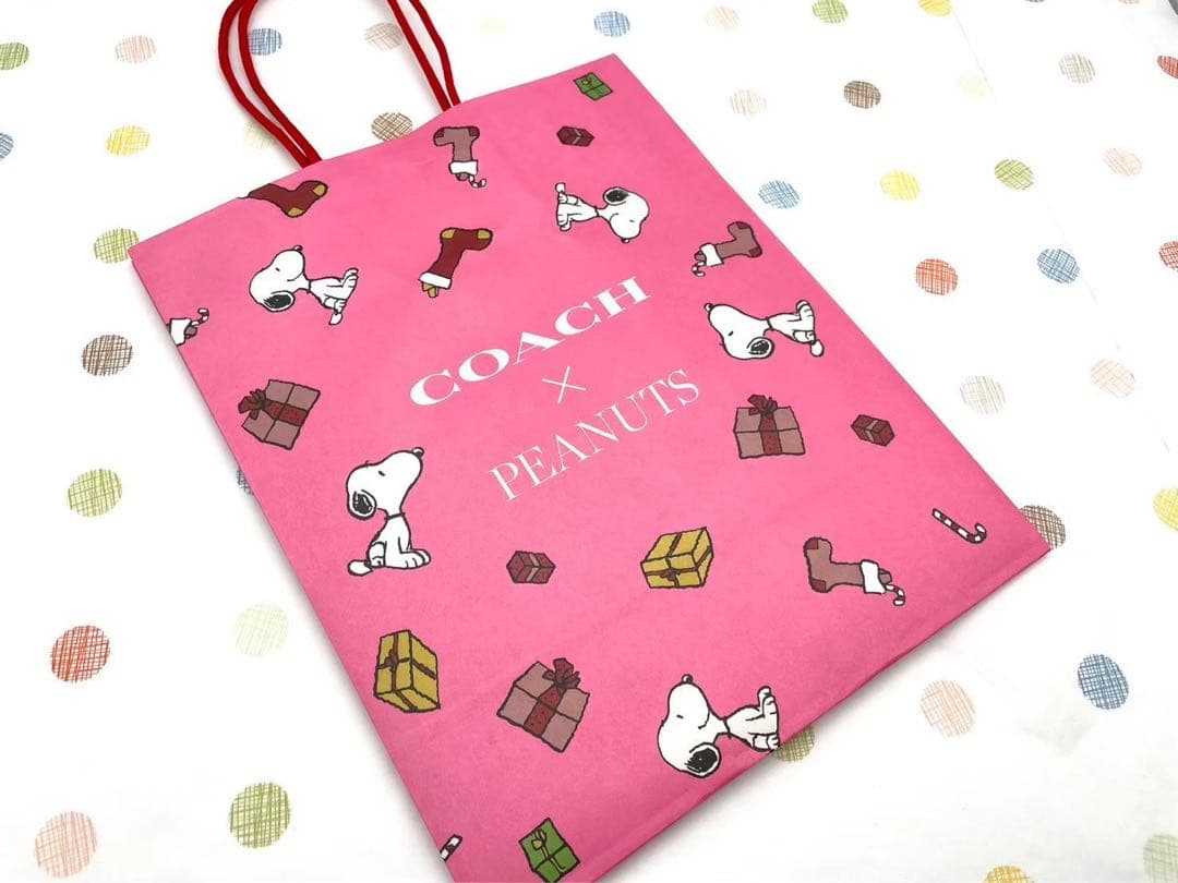 ★新品未使用★ COACH コーチ Lジップ カード ケーススヌーピー　財布