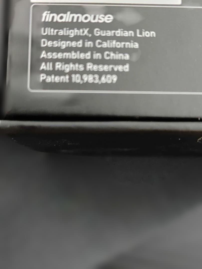 マウス・トラックボール Finalmouse UltralightX Guardian LIon