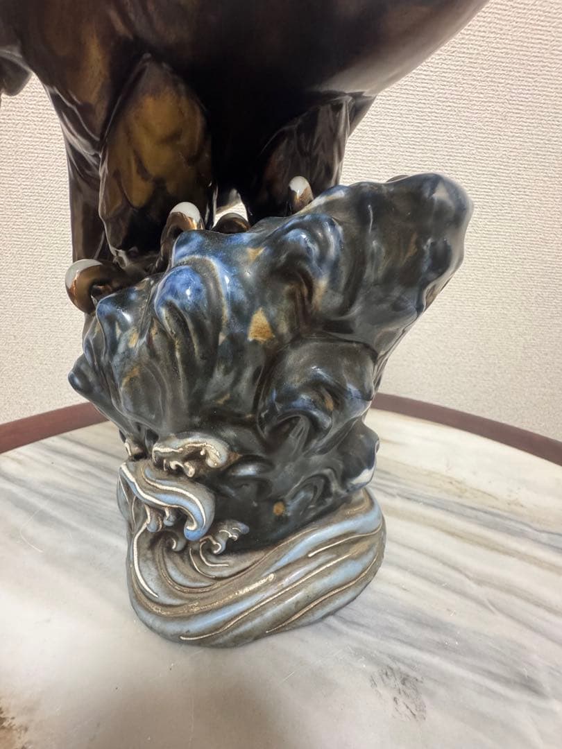 九谷焼　鷲の置物　コレクション