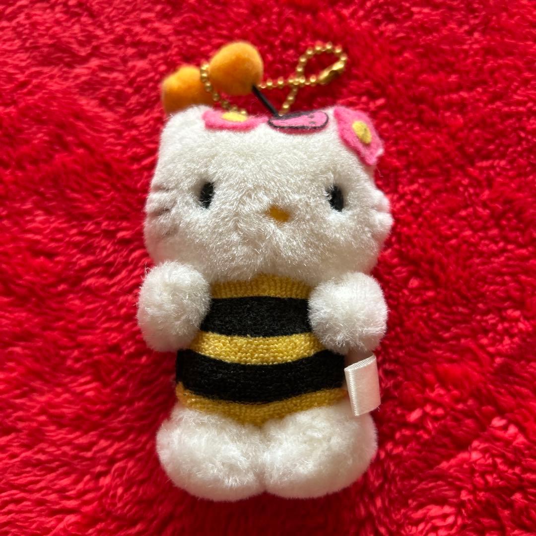 当時物ハローキティ ミツバチ ぬいぐるみ レア