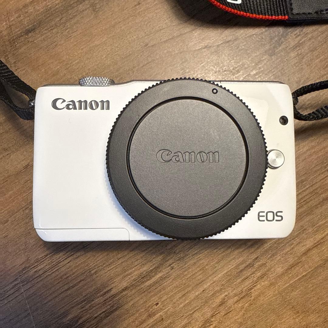 Canon EOS M10 ホワイト ミラーレス一眼レフカメラ