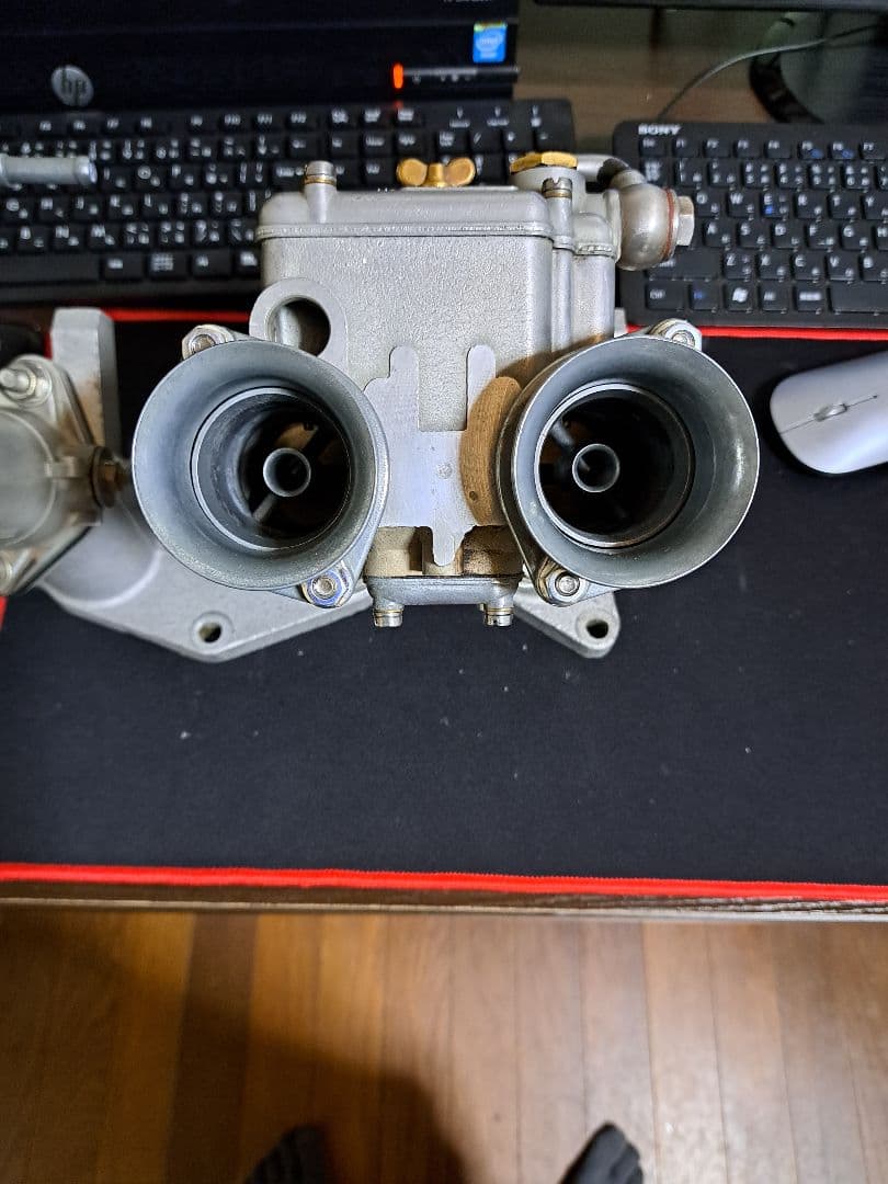 ウエ-バ-40パイK型エンジン用マニ付き