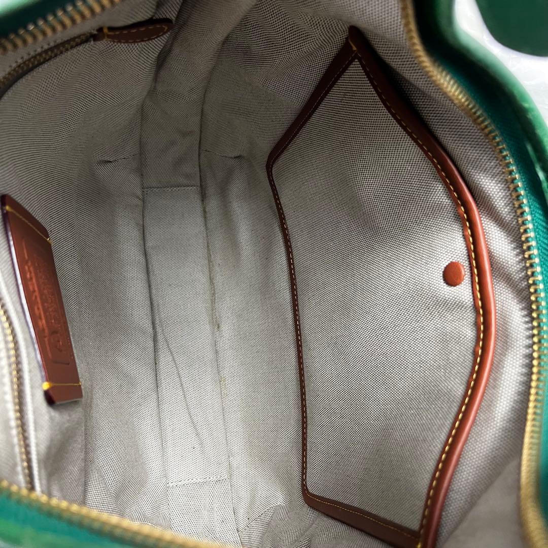 Coach エルゴ33 ショルダーバッグ グラブタンレザー C2264 グリーン