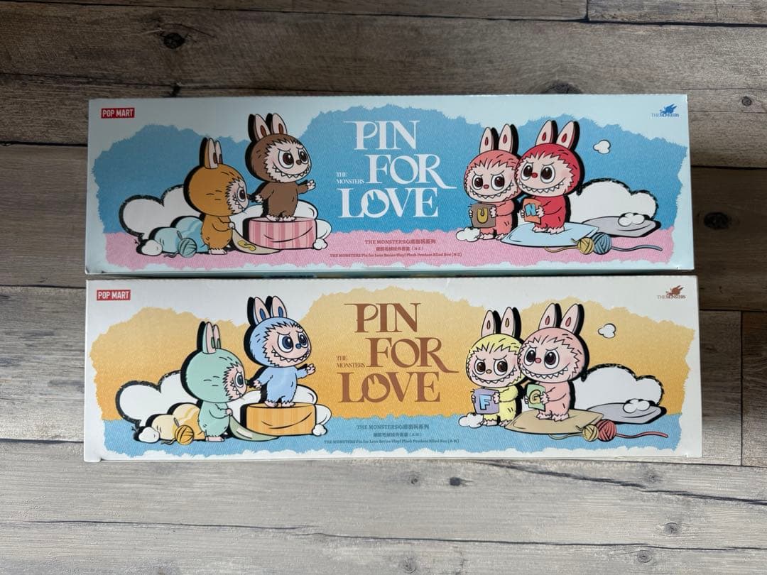 ラブブ THE MONSTER PIN FOR LOVE アソート 2箱セット