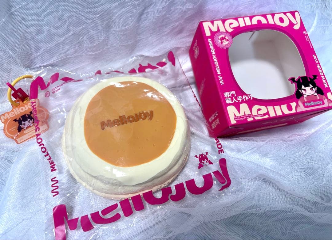 【人気】 mellojoy スフレ プレーン スクイーズ メロジョイ 贅沢スフレ