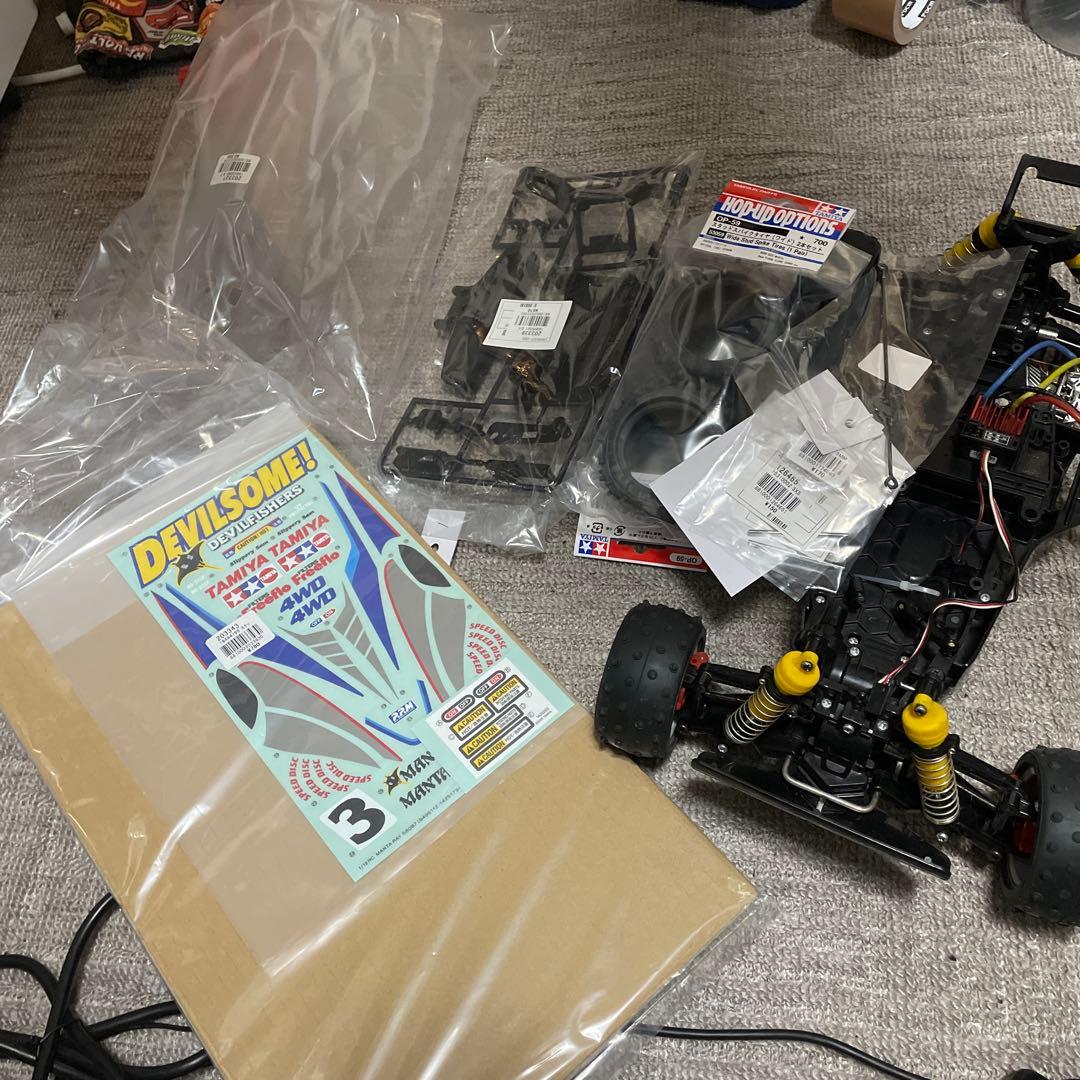 タミヤ　マンタレイ 1/10スケール ラジコンカー　タミヤ　レストア前