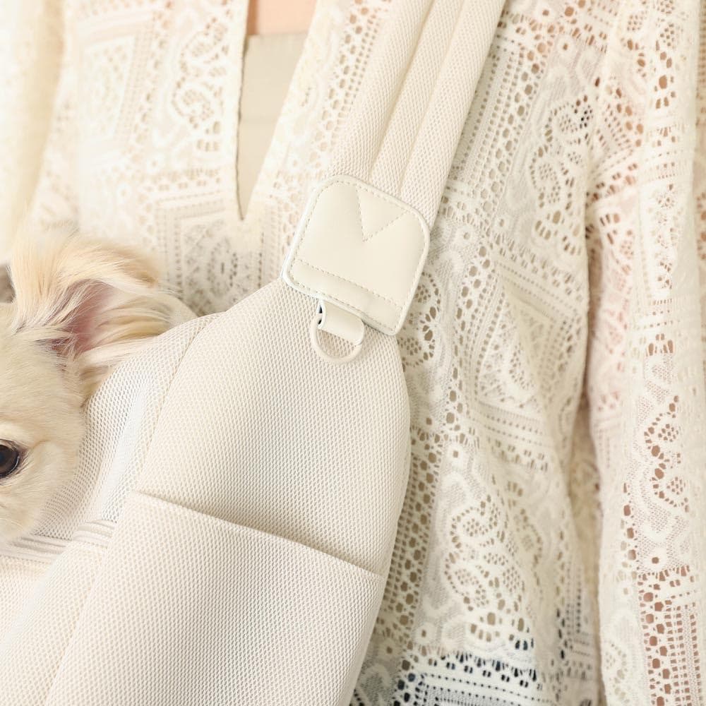 モンシェリ メッシュクッションスリング (M/ベージュ)