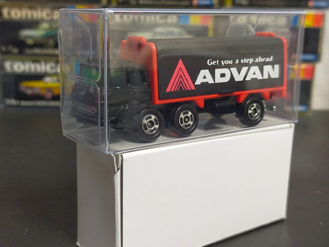 レース 関係者 配布品 黒箱 トミカ ふそう ウィング ルーフ 日本製