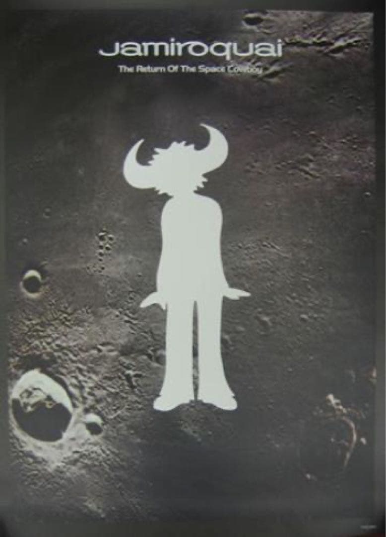 ジャミロクアイ ポスター Jamiroquai Space cowboy 限定品