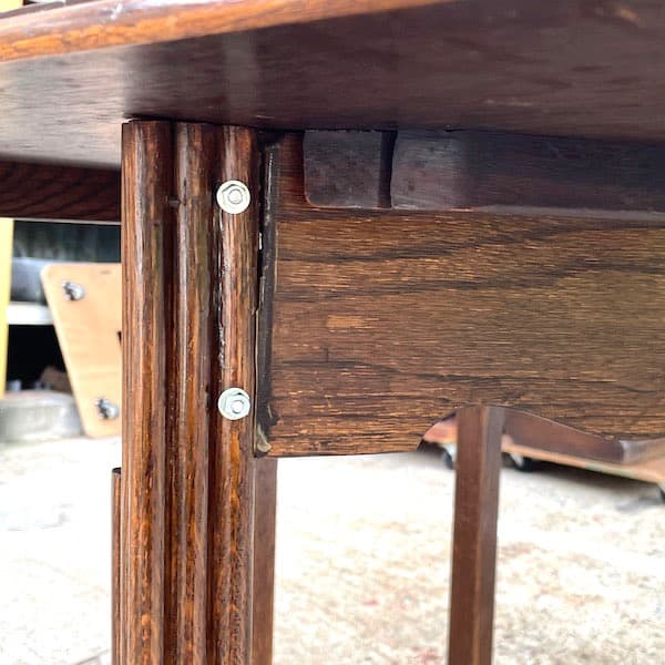 アンティーク　ゲートレッグテーブル　バタフライテーブル　猫足　ダイニング