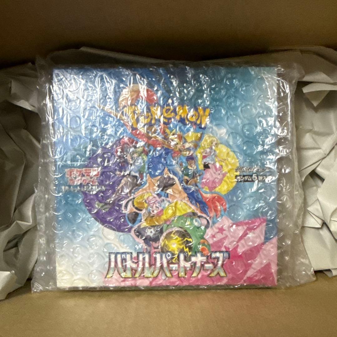 【新品・未開封】バトルパートナーズ　シュリンク付き　ポケモンカード　BOX