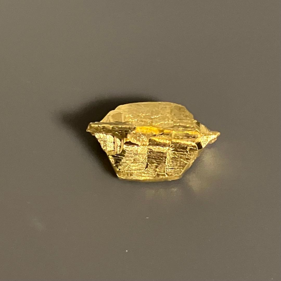 金銀相場上昇！　純金塊24k 4.09g GOLD 彫金母材、現物資産、鉱石