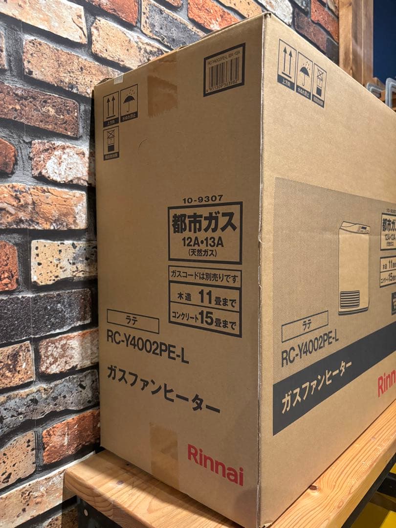 Rinnai ガスファンヒーター RC-Y4002PE-L