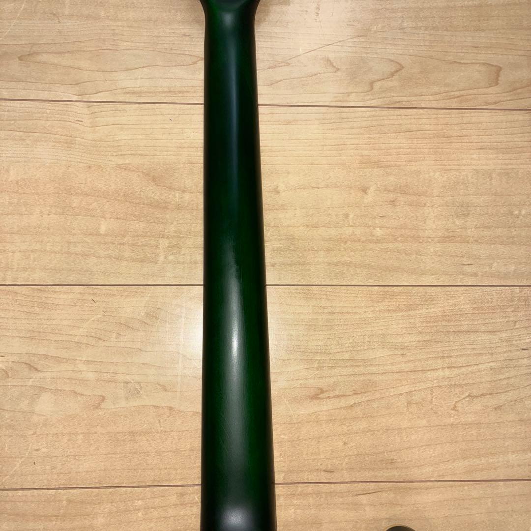 プレイテック　SA20 Green セミアコースティックギター　グリーン