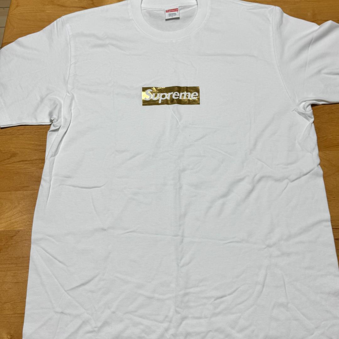 Supreme box logo tee nagoyaホワイト Tシャツ L