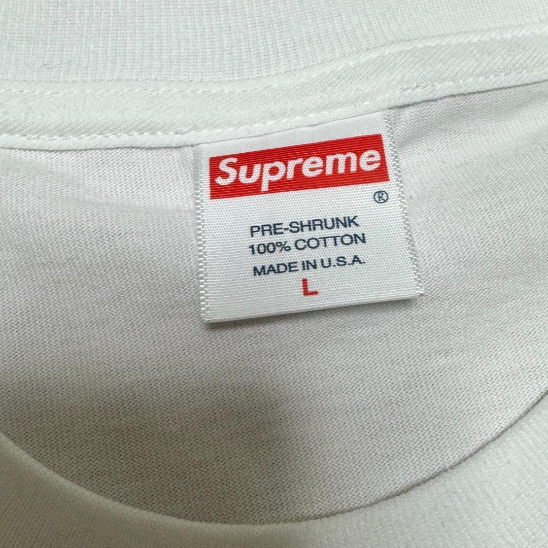 Supreme box logo tee nagoyaホワイト Tシャツ L