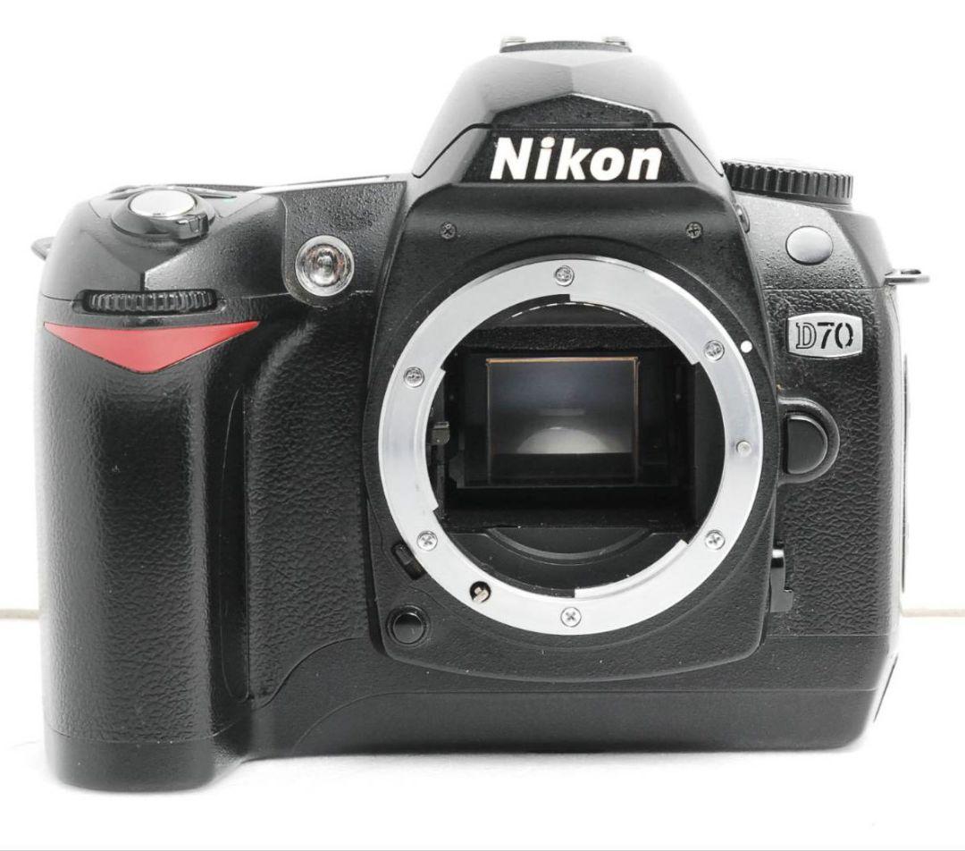NIKON　D70　ダブルレンズ⚡️初心者⚡️ニコン⚡️一眼レフ⚡️望遠