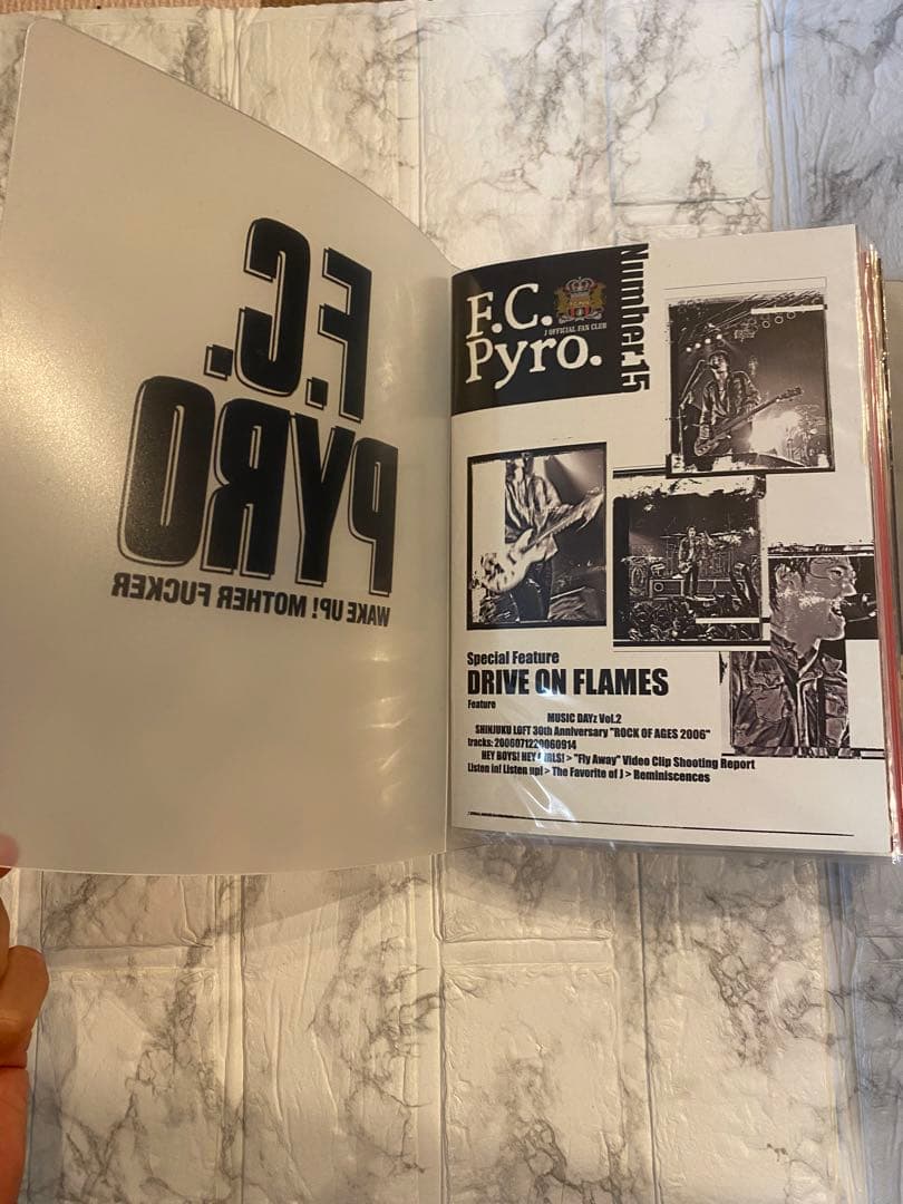 会報ファイル 5冊 会報vol.1-66LUNA SEA J 6と9欠品