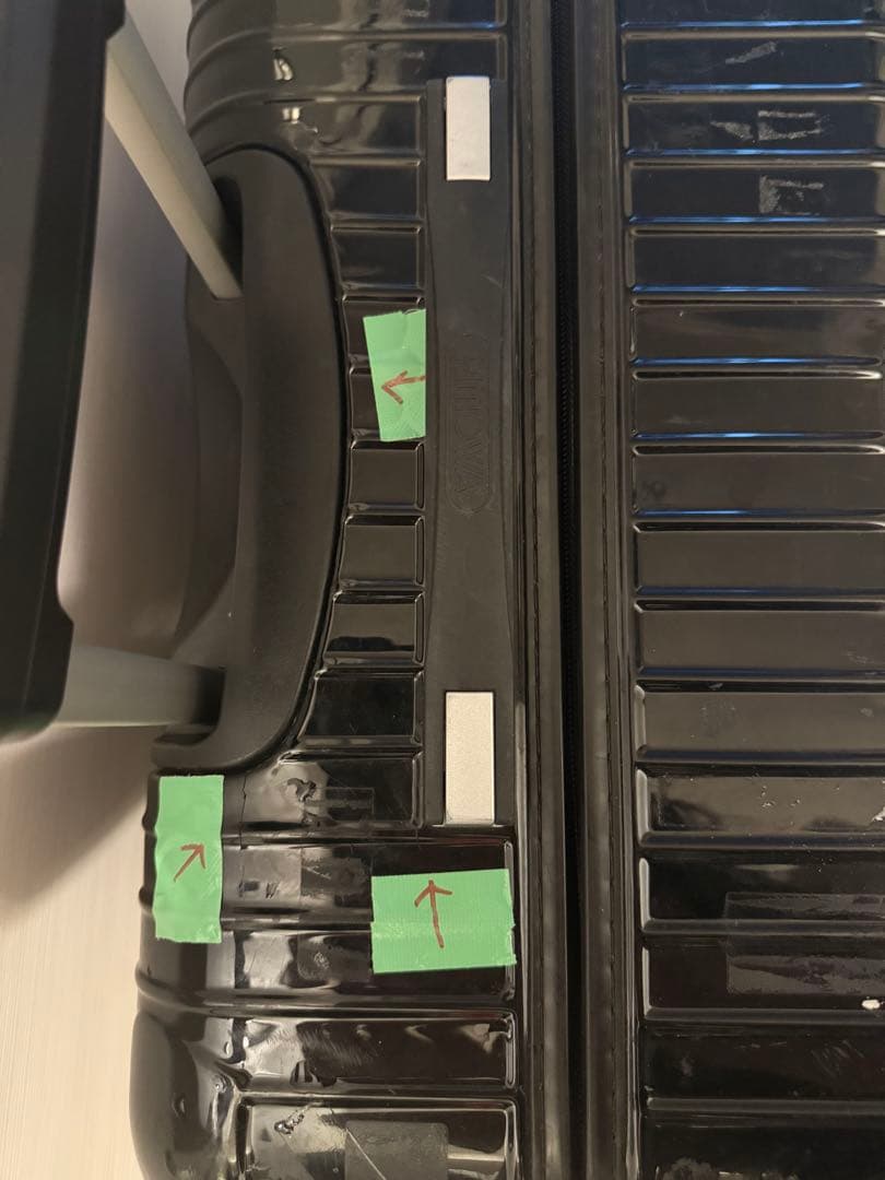 RIMOWA ESSENTIAL チェックインL 85Lブラック キャリーケース