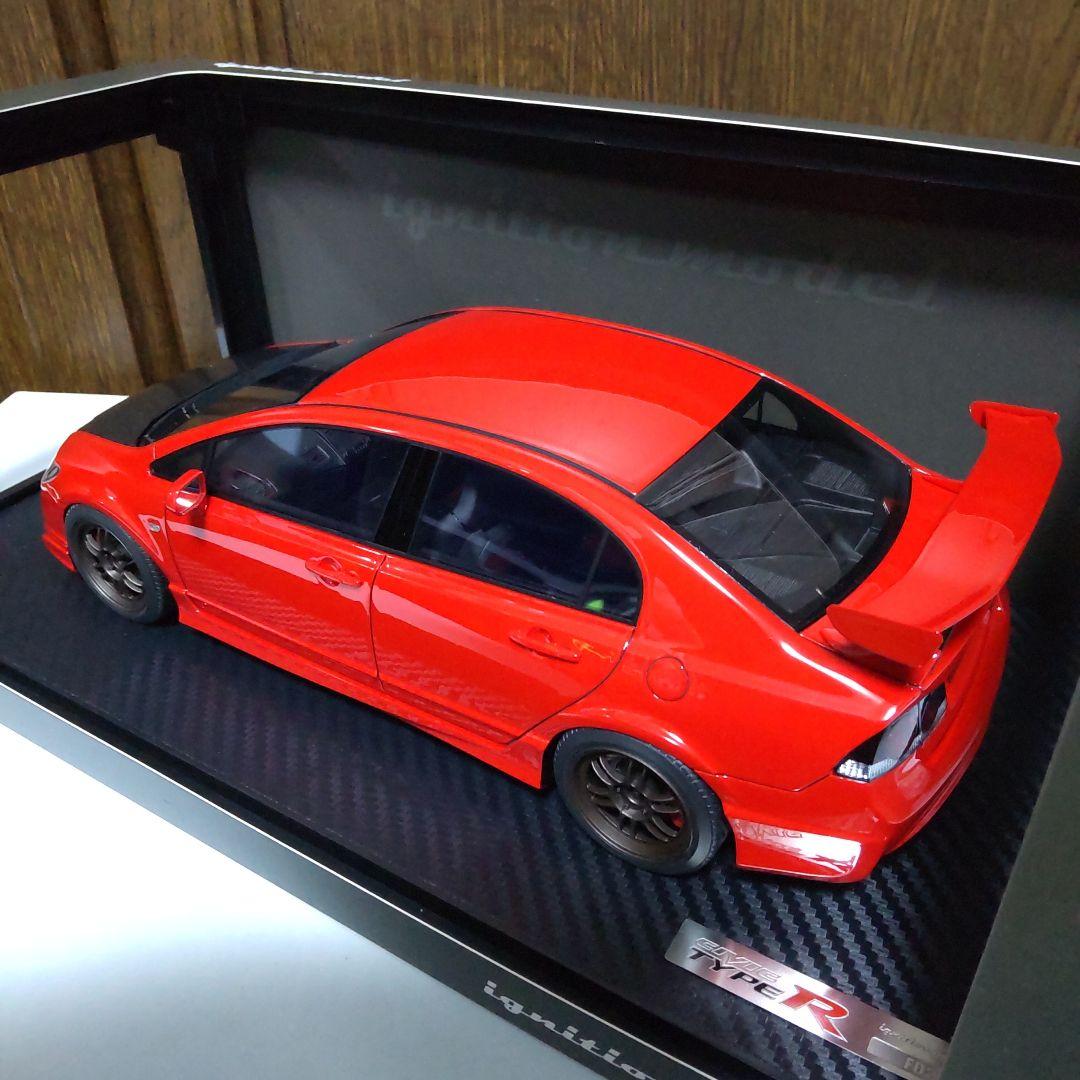 ホンダ シビック FD2 タイプR レッド 1/18 イグニッションモデル