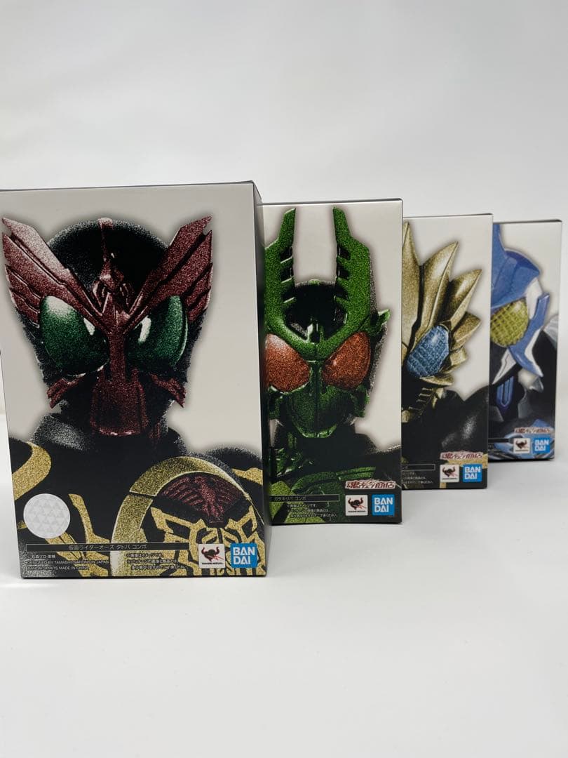 S.H.フィギュアーツ 真骨彫製法 仮面ライダーオーズ4体セット