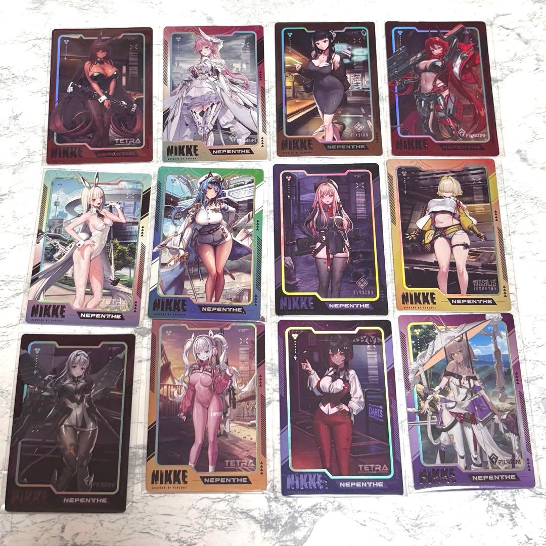 【海外限定】勝利の女神NIKKE ニケ ポップアップ 中国限定 トレカ コンプ