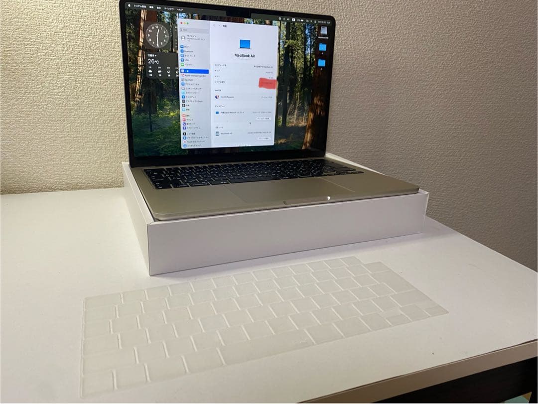 土日限定値引き中　Apple MacBook air m2